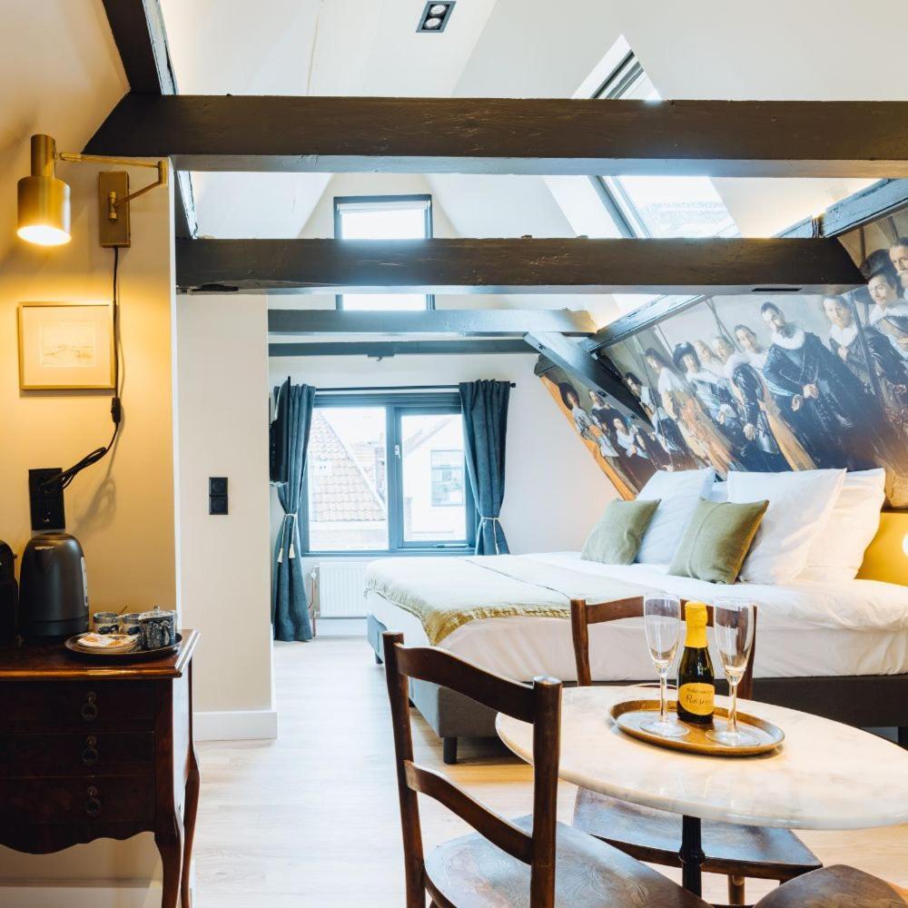 Lok Historics Luxury Art-Inspired Loft In Historic City Centre! Haarlem Buitenkant foto